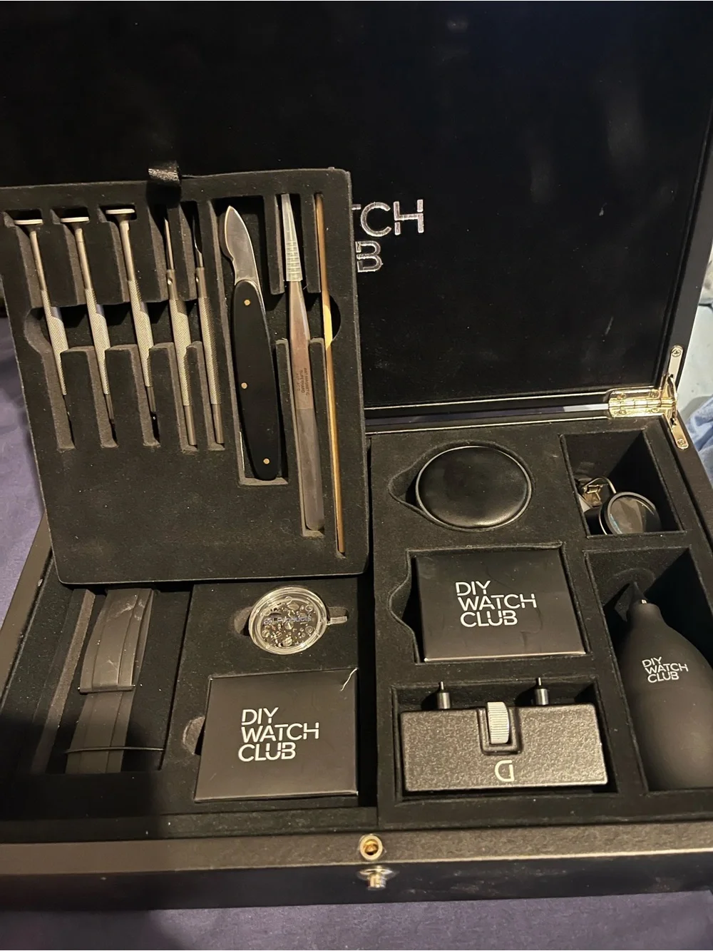Men's Black Modular Watch Kit
